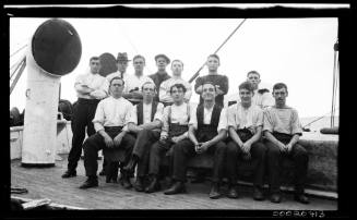 Unidentified merchant marine crew