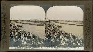 American fleet in Australia, the Navy in their March Past