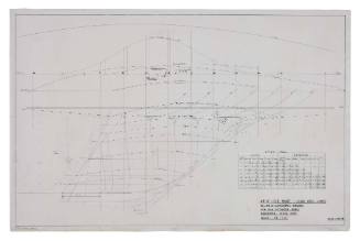 45'-0" I.O.R. Boat Lead Keel Lines, Miller and Whitworth Design