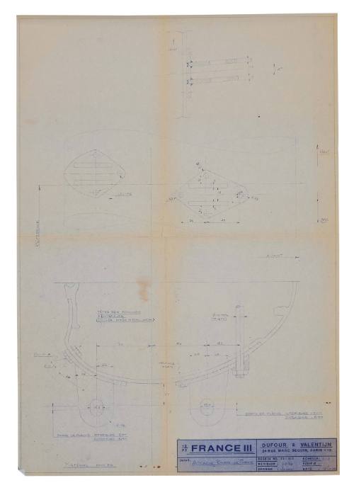 FRANCE III Attache Barre de Fleche