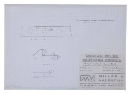 Mast Step Guide for SOUTHERN CROSS II