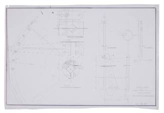 Rudder and quadrant of a 30' sloop