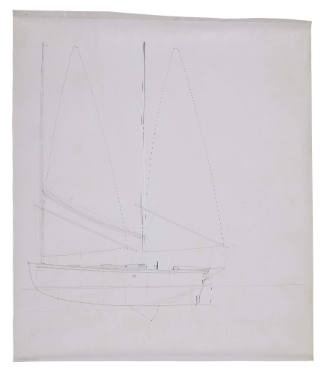 Sail plan for a cat rigged ketch