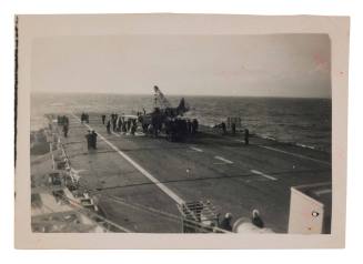 First accident 1949 HMAS SYDNEY