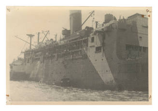 Port view of HMAS WESTRALIA