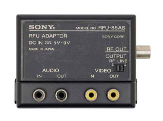 Sony Video8 Camcorder RFU adaptor