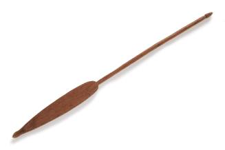 Papua New Guinean shark fisher's paddle