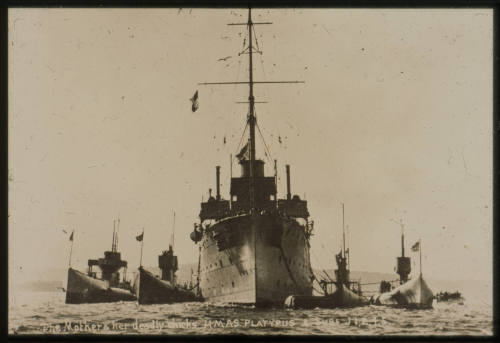 The Mother and her deadly chicks HMAS PLATYPUS and Subs J 1, 2, 4, 5