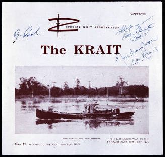 The KRAIT, Z Special Unit Association souvenir