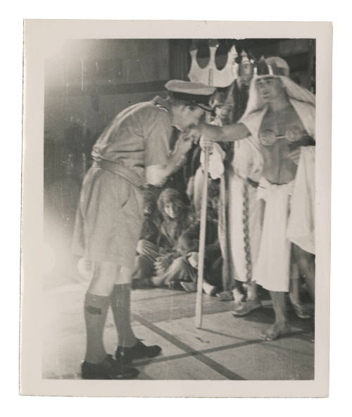 Crossing the Line ceremony on HMAS KANIMBLA