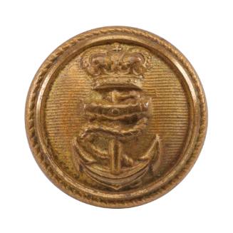 Gold button possibly of Royal Navy