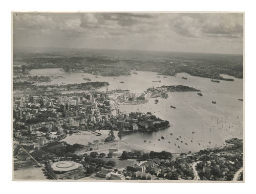 Aerial view of Sydney Harbour