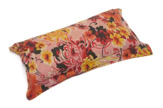 Child's pillow in floral pillow case, similar to those used on TU DO