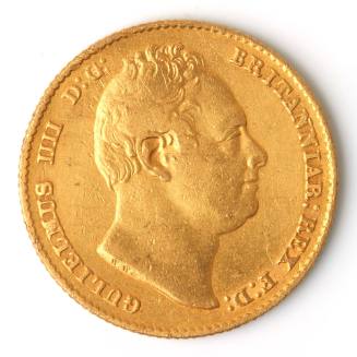 King William IV sovereign, 1832