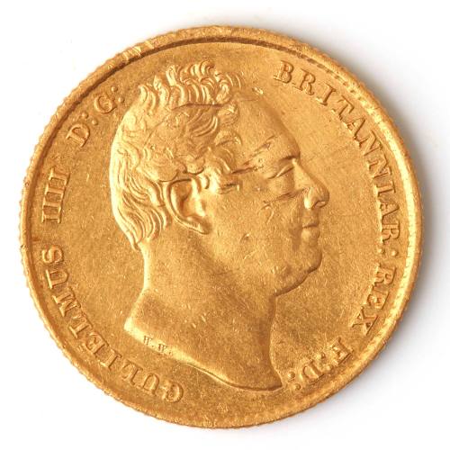 King William IV sovereign, 1832