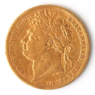 King George IV sovereign, 1822