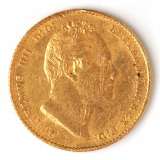 King William IV sovereign, 1837