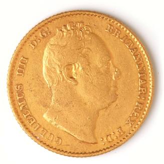 King William IV sovereign, 1837