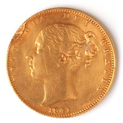 Queen Victoria sovereign, 1841