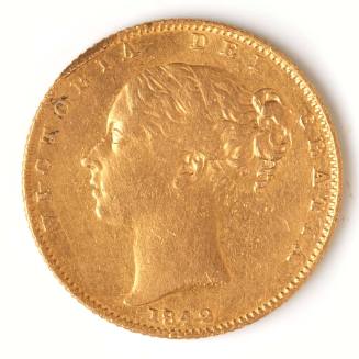 Queen Victoria sovereign, 1842