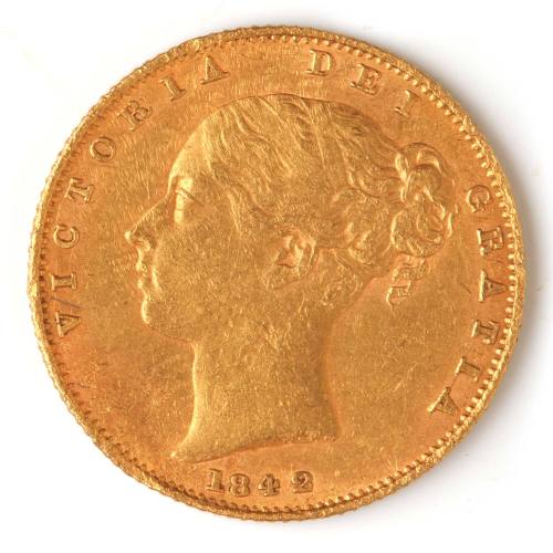 Queen Victoria sovereign, 1842