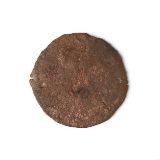 Corroded coin or token