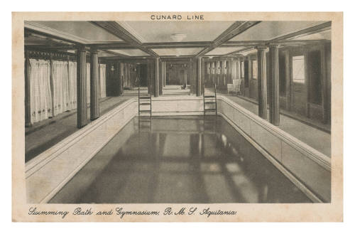 Swimming Bath and Gymnasium RMS AQUITANIA