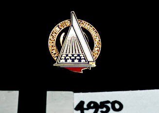 1987 America's Cup lapel pin