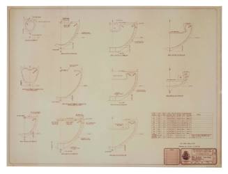 Construction Sections for International 12 Metre Class for America's Cup 1987