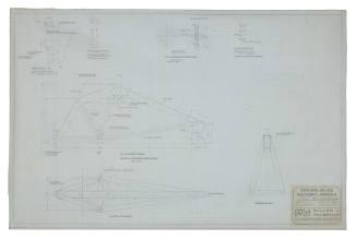 Mast - headcrane plan for SOUTHERN CROSS II