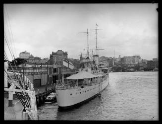 HMS LEANDER New zealand squadron, Circular Quay