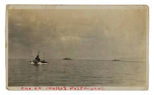 One of Musso's Destroyers