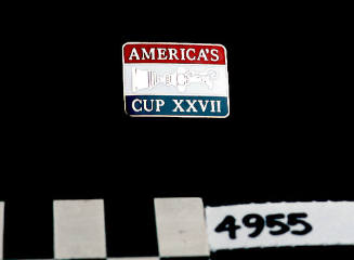 America's Cup XXVII lapel pin