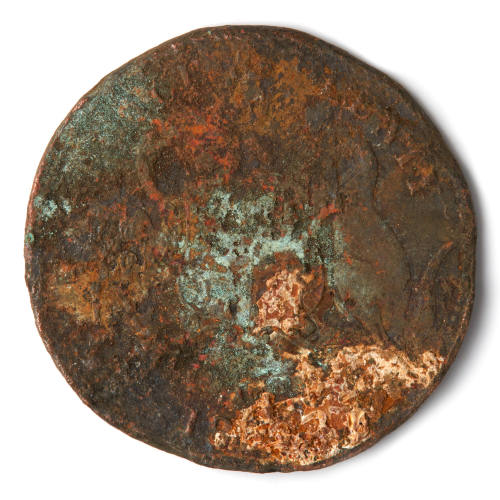 Coin or token from the wreck of the DUNBAR