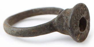 Unidentified metal loop recovered from the wreck of the DUNBAR