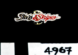 1987 America's Cup STARS & STRIPES lapel pin