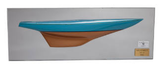 International 12 Metre Class yacht  WEATHERLY display  model