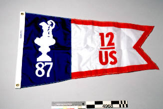 1987 America's cup pennant