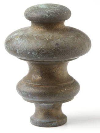 Metal bed post top