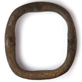 Metal Buckle recovered from the wreck of the DUNBAR