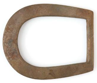 Metal horse harness Buckle recovered from the wreck of the DUNBAR