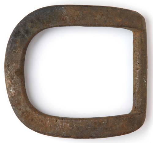 Metal horse harness Buckle recovered from the wreck of the DUNBAR