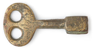 Barrel key recovered from the wreck of the DUNBAR