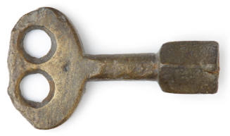 Barrel key recovered from the wreck of the DUNBAR