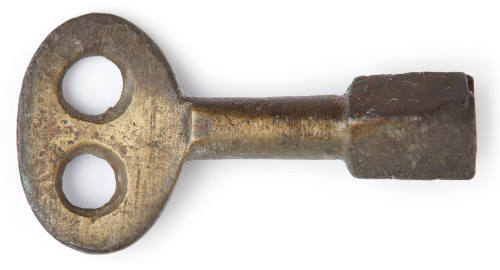 Barrel key recovered from the wreck of the DUNBAR