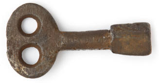 Barrel key recovered from the wreck of the DUNBAR