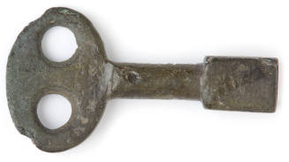 Barrel key recovered from the wreck of the DUNBAR