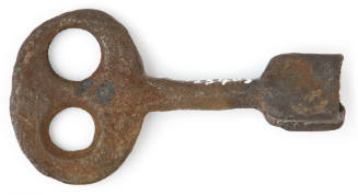 Barrel key recovered from the wreck of the DUNBAR