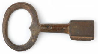 Barrel key recovered from the wreck of the DUNBAR