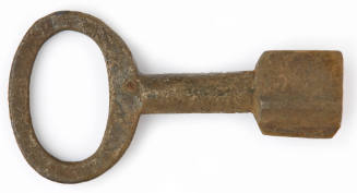 Barrel key recovered from the wreck of the DUNBAR